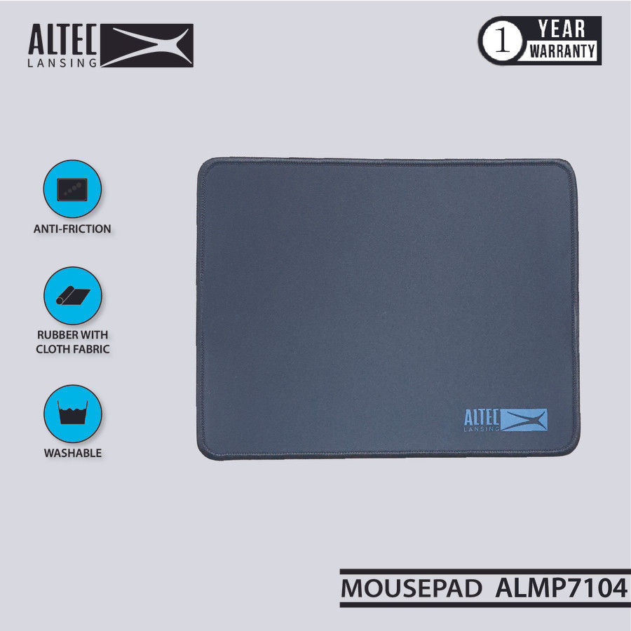 Altec Lansing ALMP-7104 แผ่นรองเมาส์สําหรับเล่นเกมพื้นผิวความเร็วกันลื่น