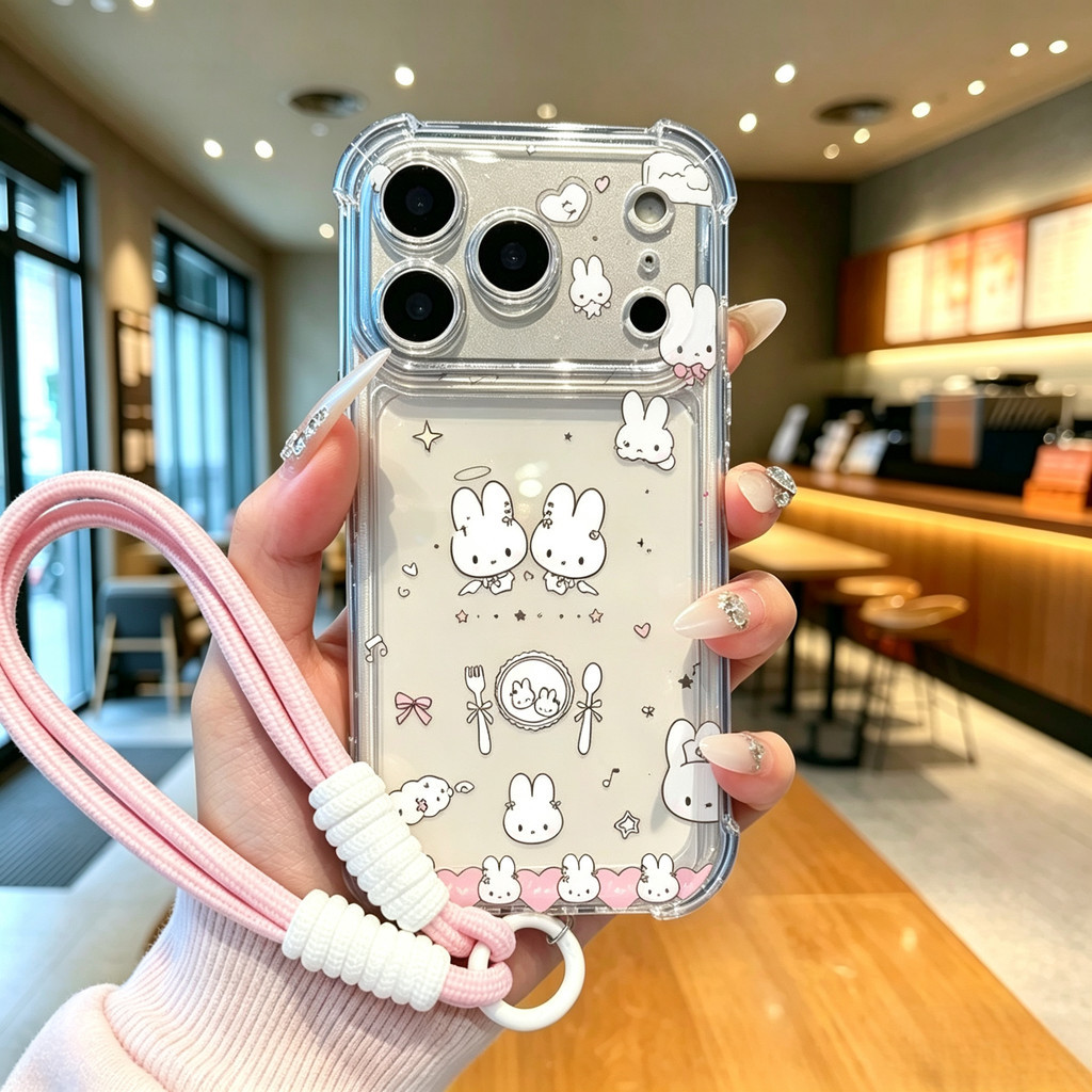 💖Quick-กันกระแทกสี่มุม เคสไอโฟน iPhone 17ProMax 16 ProMax  15/14 Pro 14 Plus 13 12 11-ZRQSJFSTKK95
