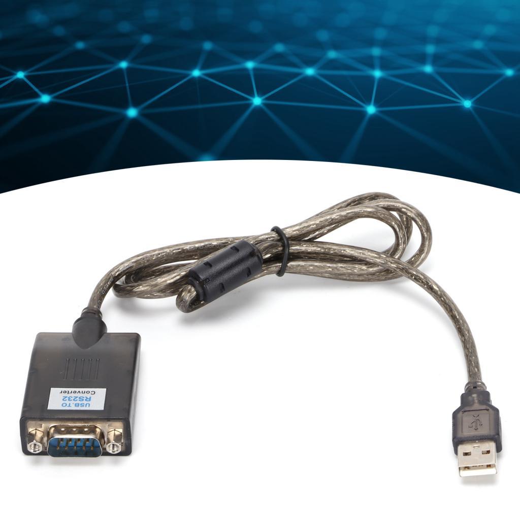 Seemme USB to RS232 อะแดปเตอร์ 9 พินตัวแปลงอนุกรมพร้อมชิป FTDI สําหรับการถ่ายโอนข้อมูลอย่างรวดเร็วข้