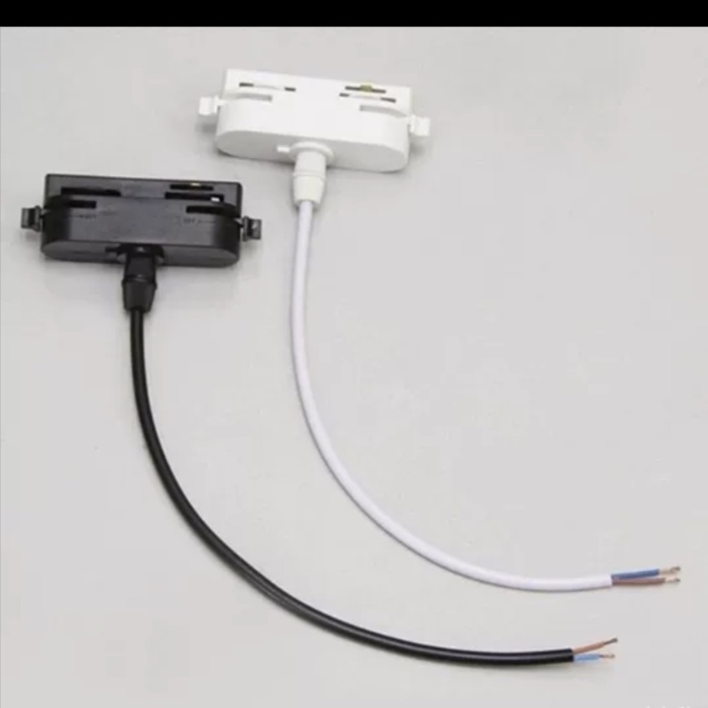 Tyk tyk 9.5 Track Light Base Accessories Two-Wire Track Joint Window Chandelier Head Guide Box Track