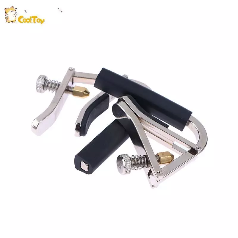 Cooltoy กีตาร์โลหะ Capo คลิปปรับแต่ง Clamp สําหรับอะคูสติกคลาสสิกกีตาร์ไฟฟ้า Ukulele Universal Capo Qui เปลี่ยนคลิป HOT