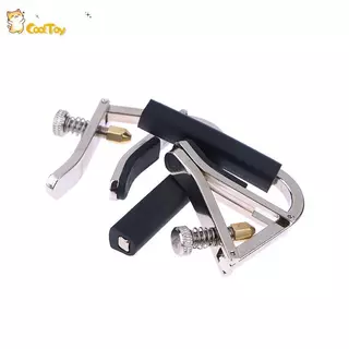 Cooltoy กีตาร์โลหะ Capo คลิปปรับแต่ง Clamp สําหรับอะคูสติกคลาสสิกกีตาร์ไฟฟ้า Ukulele Universal Capo Qui เปลี่ยนคลิป HOT