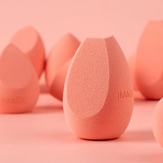 IMAGIC Spons Puff ฟองน้ำแต่งหน้ารูปไข่ เกลี่ยรองพื้นและคอนซีลเลอร์ให้เนียนกริบ