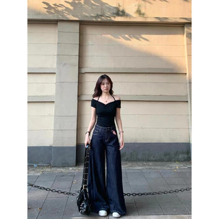 Pure Desire One-Shoulder Halter คอหญิงฤดูร้อนสาวร้อนเอวแคบผอมสั้นด้านบน
