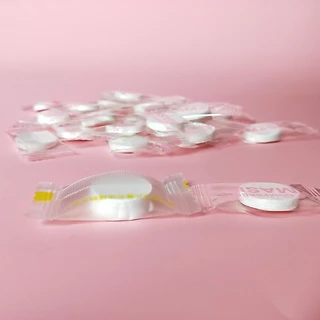 กระดาษมาสก์ที่บีบอัดห่อเป็นรายบุคคล Compressed Facial Mask Sheet Beauty DIY