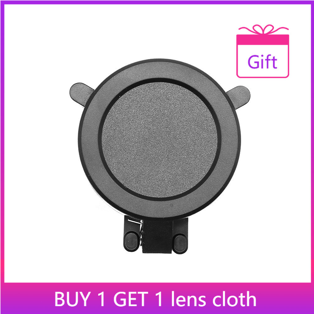 38/40 มม.41 มม.42 มม.ฝาครอบเลนส์หมวก Sighting กล้องโทรทรรศน์ฝาครอบเลนส์ Flip Dust Cover Cap