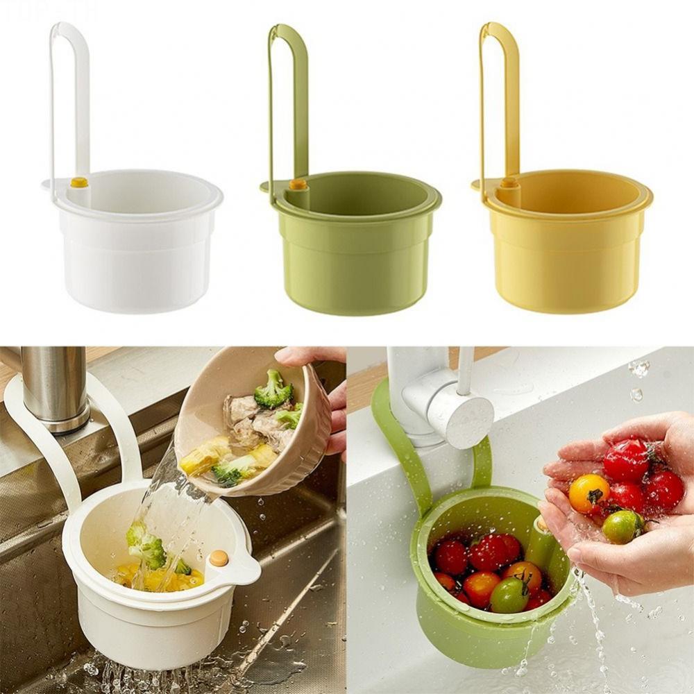 Sink Strainer Basket Hanging Kitchen Strainer for Efficient Food Waste Filtering