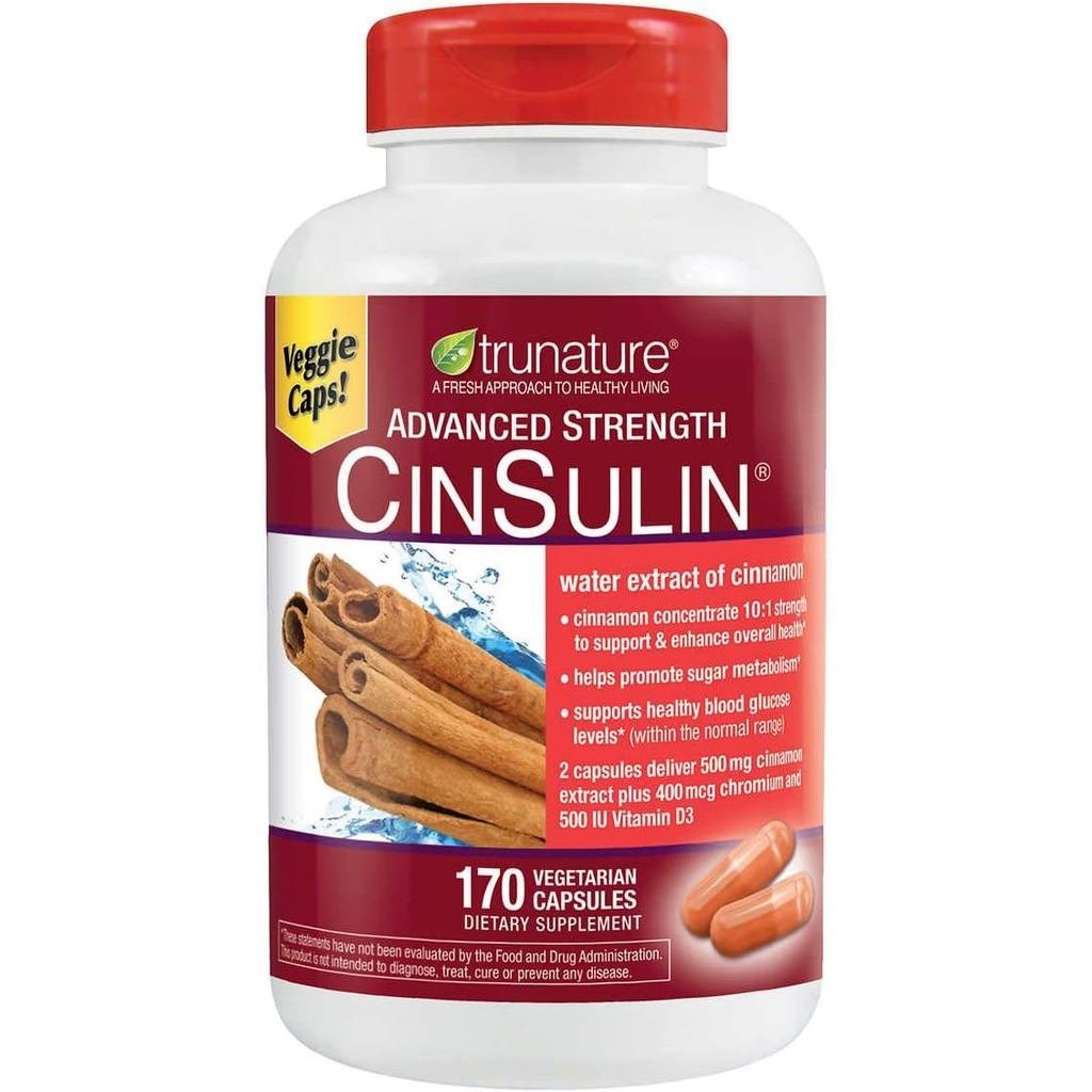 Trunature Advanced Strength Cinsulin 170 แคปซูล