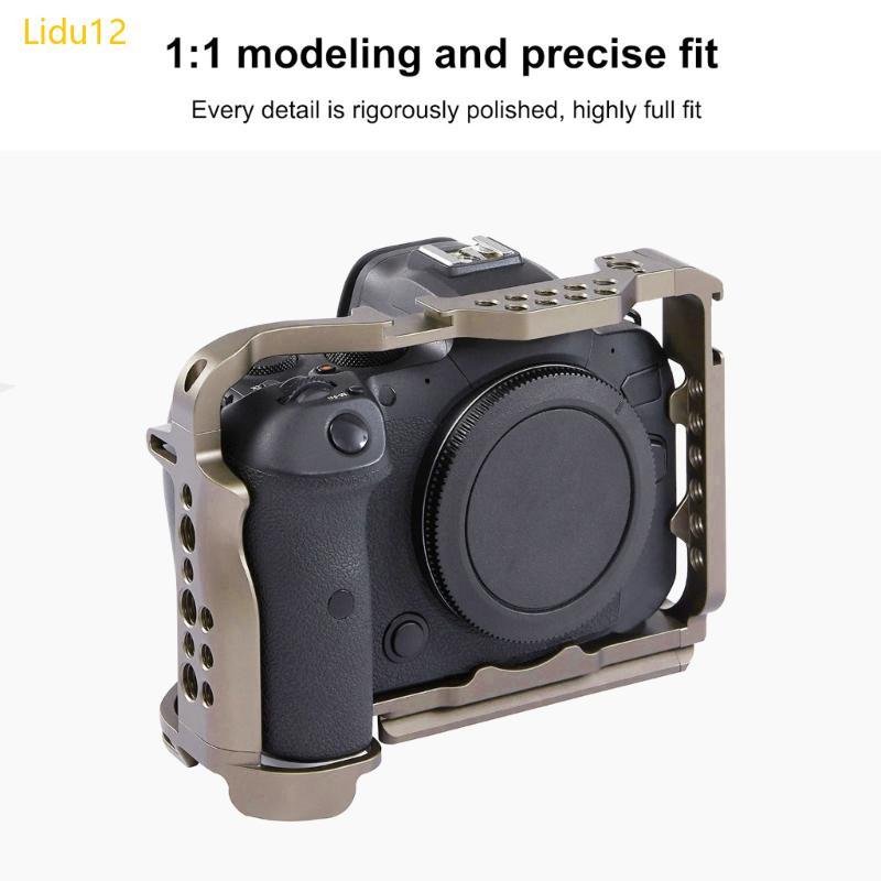 Lidu12 Durability กล้อง Rig สําหรับ R5 R5C กล้อง DSLR ด้ามจับที่เหนือกว่าสําหรับกลางแจ้ง