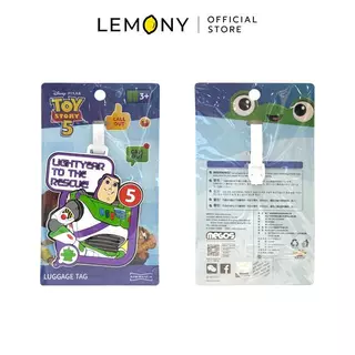 LEMONY พวงกุญแจป้ายแท็กติดกระเป๋า ทอยสตอรี่ Disney Toy Story Collection