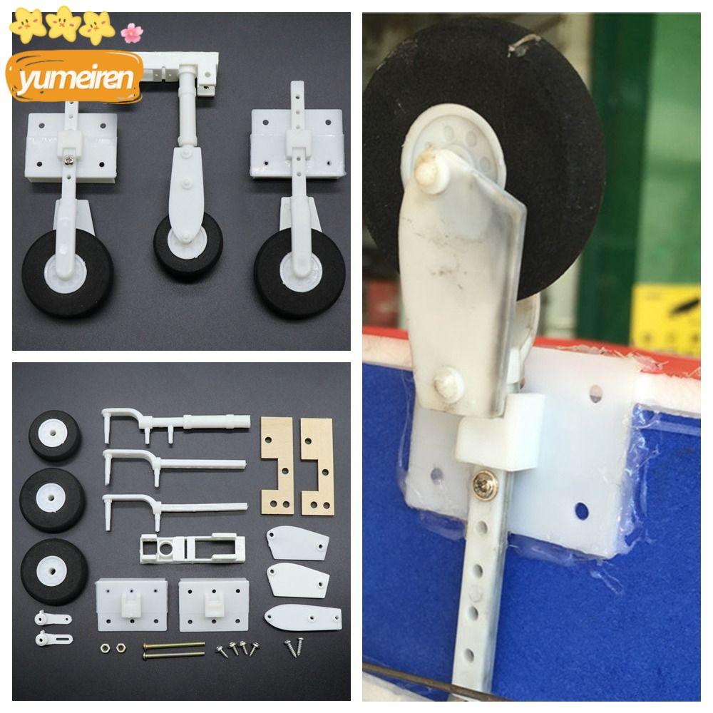 YUMEIREN RC Landing Gear, KT Board DIY SU27 ชุดประกอบ, ของเล่น Quadcopter เครื่องบินปีกคงที่น้ําหนัก