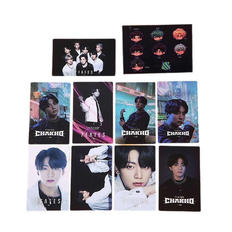 Youth League 2022 อะนิเมะสไตล์เดียวกัน Tian Jungkook V Photocard