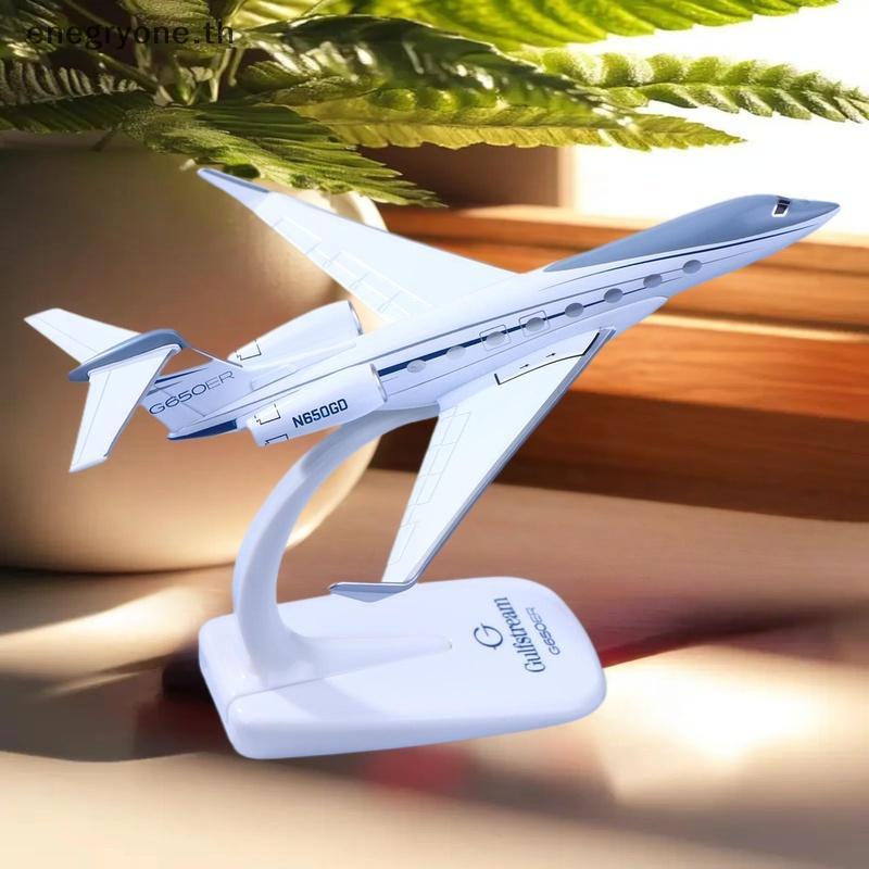 EOTH 1PCS Gulfstream G650 Aircraft Diecast 1/200 Scale เครื่องบินรุ่นเครื่องบิน G650ER เครื่องบินรุ่