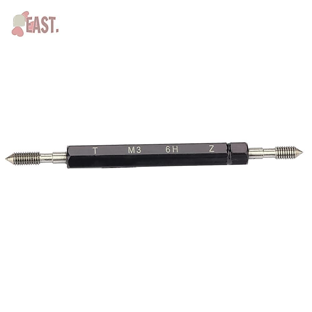 ชุดวัดเกลียว EASTS, Go และ NoGo M3 x 0.5 ปลั๊กเกลียว, Precision Double End Handle 6H Tolerance Beari