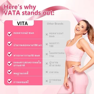 VITA เพศหญิงวิตามินรวมกัมมี่ คอลลาเจน อาหารเสริม ฮอร์โมนเพศหญิง Women's Multivitamin Gummy Dietary Supplement 60Gummies