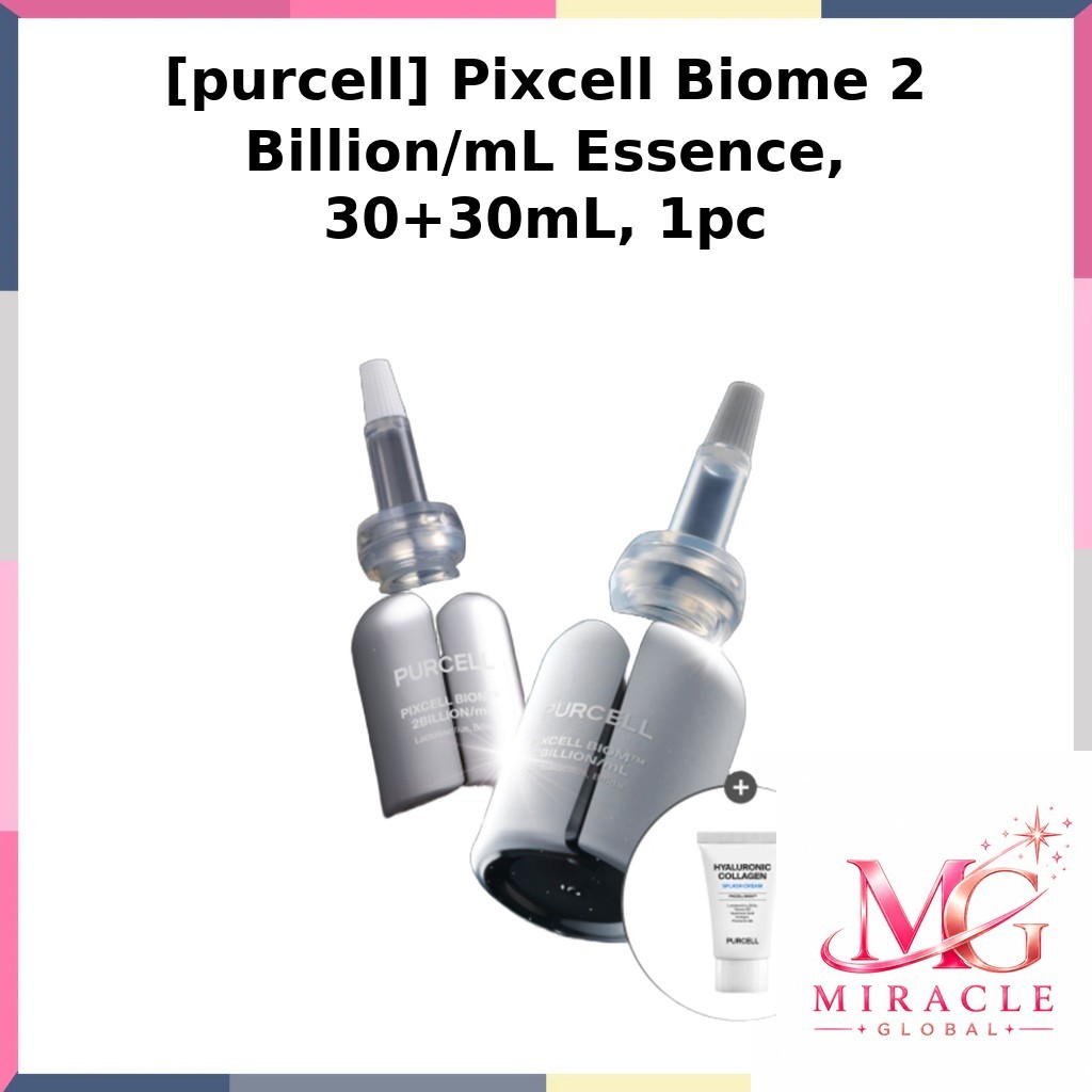 [purcell] Pixcell Biome 2 Billion/mL Essence, 30+30mL, 1pc / Korean Essence / 2 Billion Probiotics b