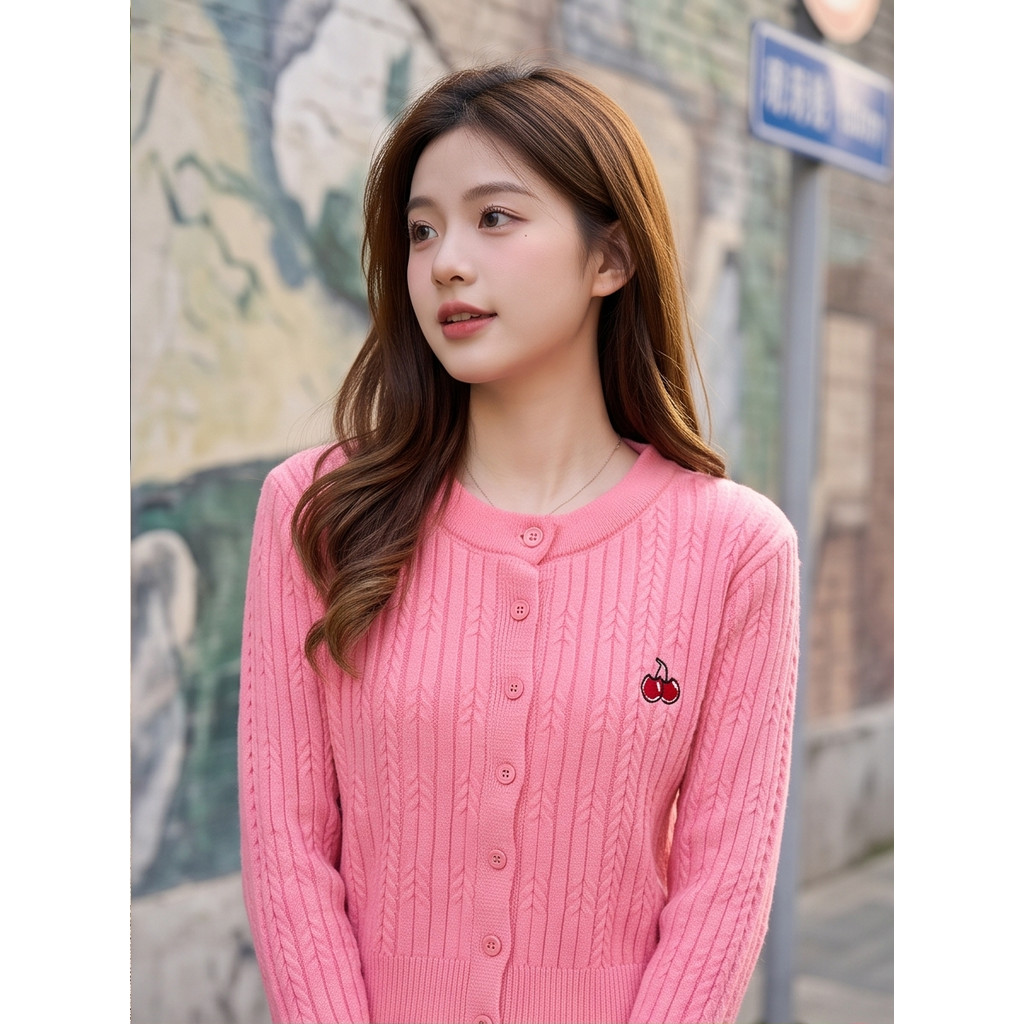 เสื้อไหมพรมแขนยาวสุดน่ารัก PBKKM1 เนื้อผ้านุ่ม ใส่สบาย แมทช์ง่ายกับกางเกง กระโปรง หรือเดรส สวยครบจบในตัวเดียว