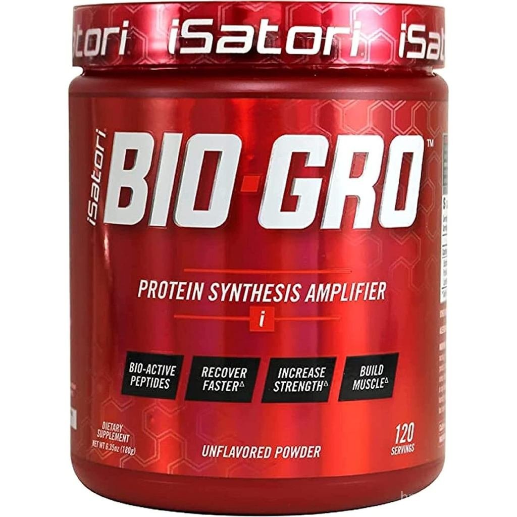 ISatori BIO-GRO Protein Synthesis Amplifier, for Muscle Recovery & Growth, Enhanced Stimulant Free P