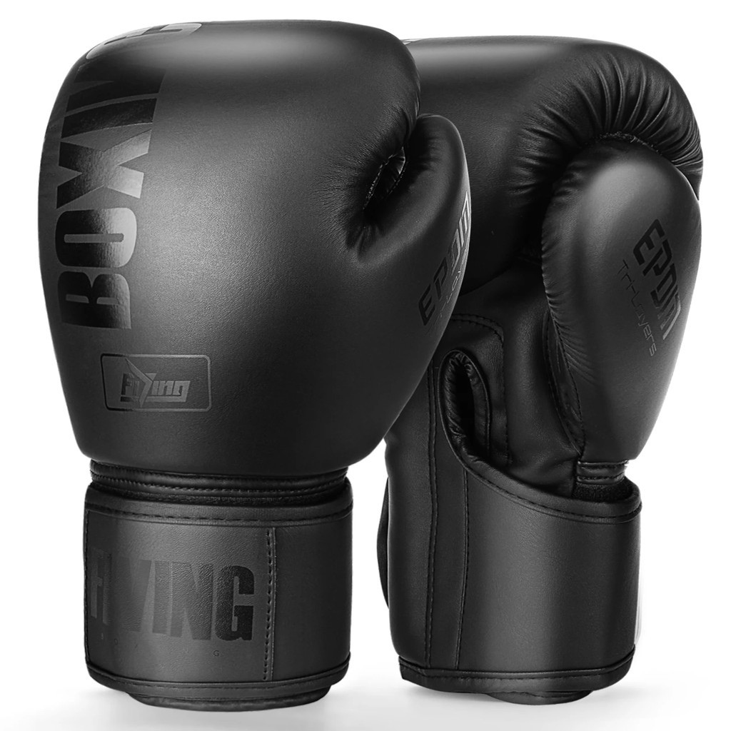 FIVING 10 12 14 16oz นวมชกมวยหนัง PU มวยไทย Guantes De Boxeo ฟรีต่อสู้ MMA กระสอบทรายการฝึกอบรมถุงมือสําหรับผู้ชายผู้หญิง