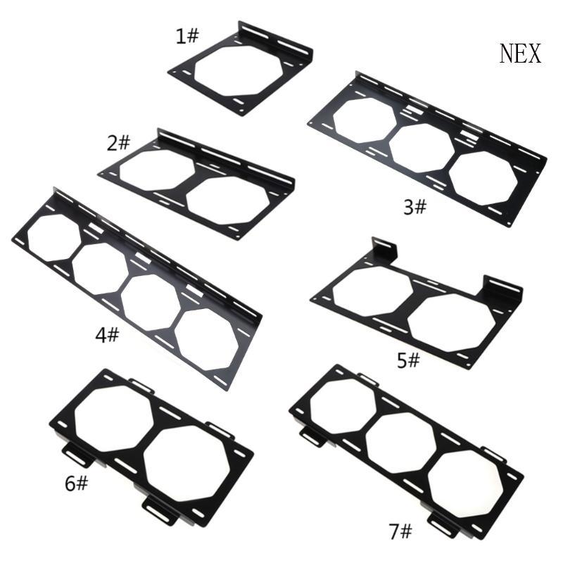 NEX Fan Bracket Water Cooling Fan Holder คอมพิวเตอร์ภายนอกสําหรับเคสฮีทซิงค์ Gadget