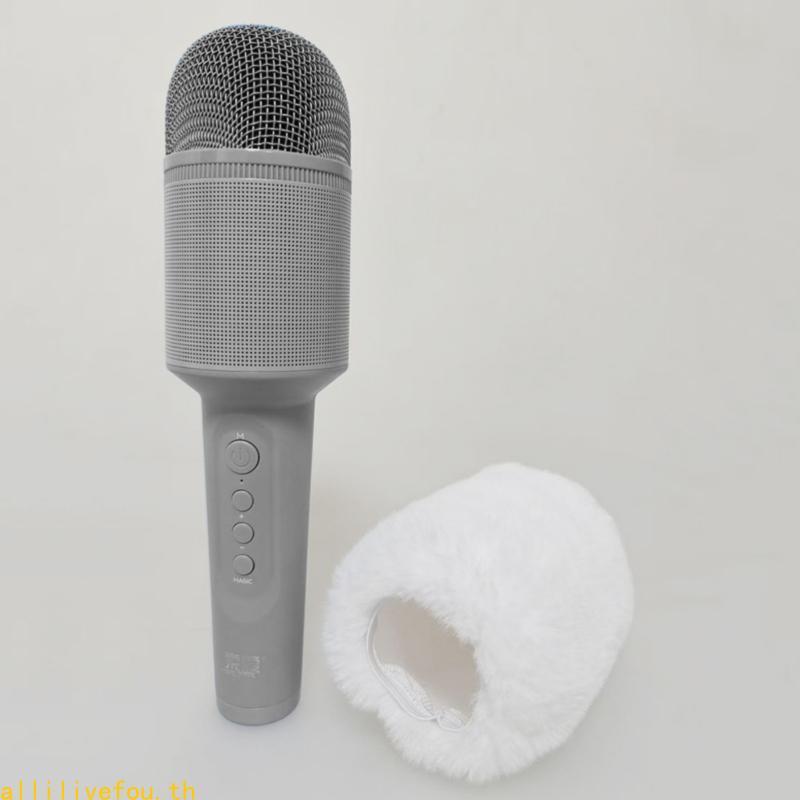 LIVE Mic Wind Muff Windscreen สําหรับ MC8 Mic สําหรับสัมภาษณ์ Podcasts Voice Dictation