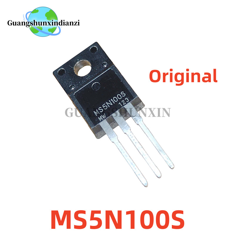 5PCS 100% ใหม่ Original MS5N100S MS5N100 TO-220F 5A 1000V MOS Field effect ทรานซิสเตอร์ในสต็อก