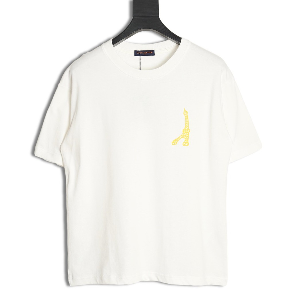 Louis Vuitton Louis Vuitton LV2026 Classic Round Neck Short-Sleeved T-Shirt Men Women Style Counter 