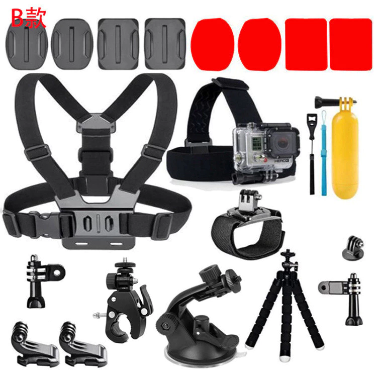 อุปกรณ์เสริมกล้องกีฬา 20 in 1 สำหรับ Gopro 9 / dji / insta360 one x2 thumbnail 8