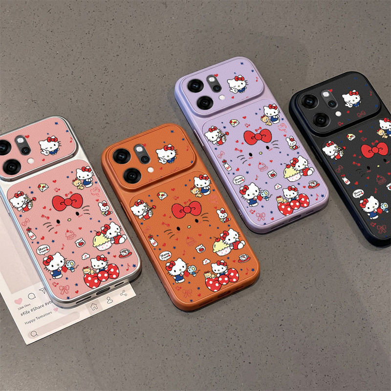 สําหรับ OPPO Reno 14 pro reno14 Reno 14F 5g เคสโทรศัพท์ Softcase ซิลิโคนกันกระแทกออกแบบใหม่ความงามน่ารักการ์ตูนแมวสีม่วงสําหรับสาว KNXMM3