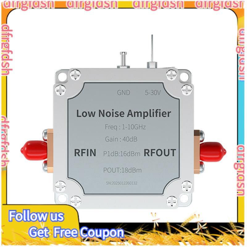 D&FZL110G V1.0 1-10 GHz Broadband Low-Noise Amplifier 40dB High Gain สําหรับการสื่อสารอุตสาหกรรมระเบ