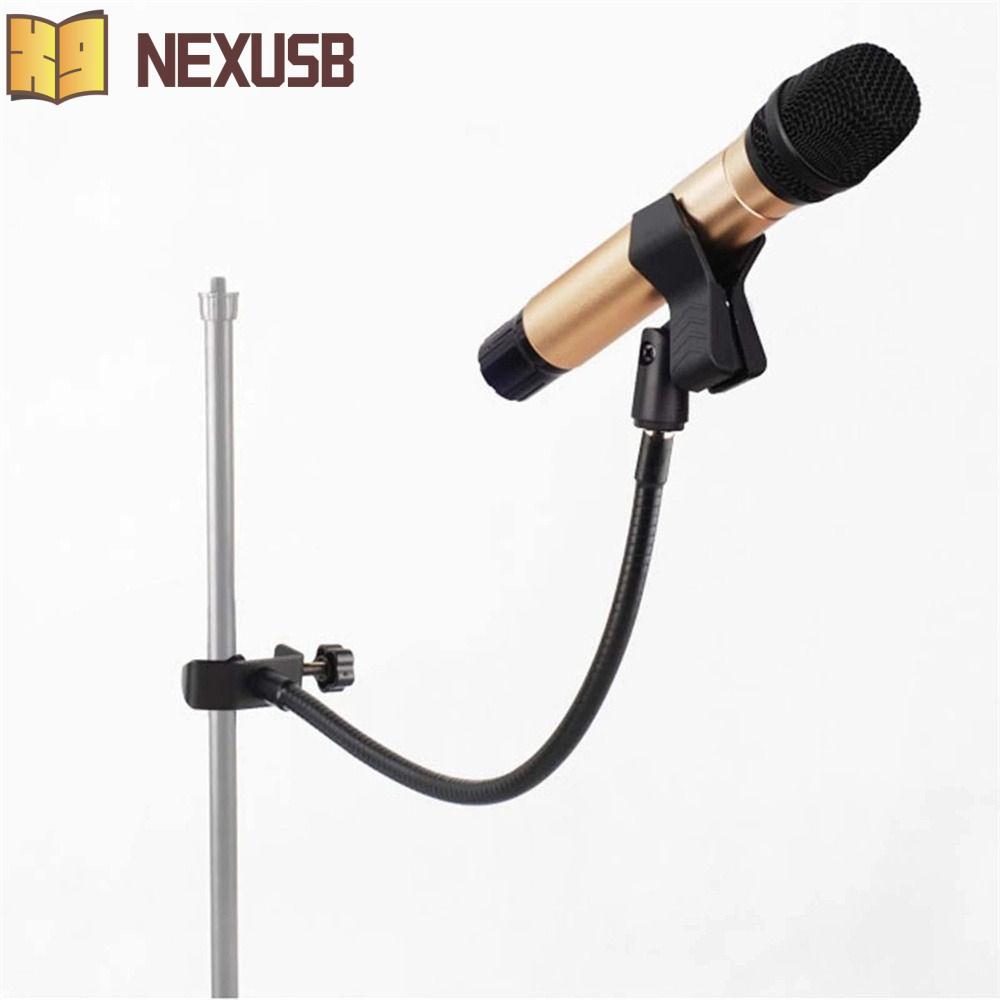 NEXUSBEAM โต๊ะขาตั้งไมค์ขาตั้งขาตั้งกล้องอะแดปเตอร์ตัวยึดไมโครโฟนคลิปไมค์หนีบยึดยึดที่วางเปลี่ยนพร้อมสําหรับงานหนัก