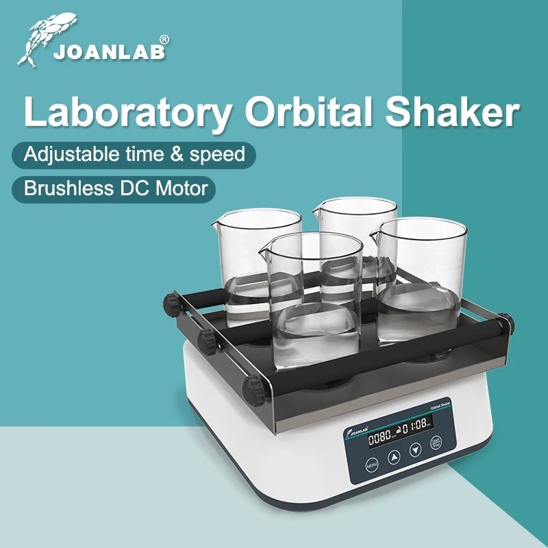 RWLS JOANLAB Orbital Shaker จอแสดงผลดิจิตอล Orbital Rotator Shaker ห้องปฏิบัติการ 200rpm SK-20Pro
