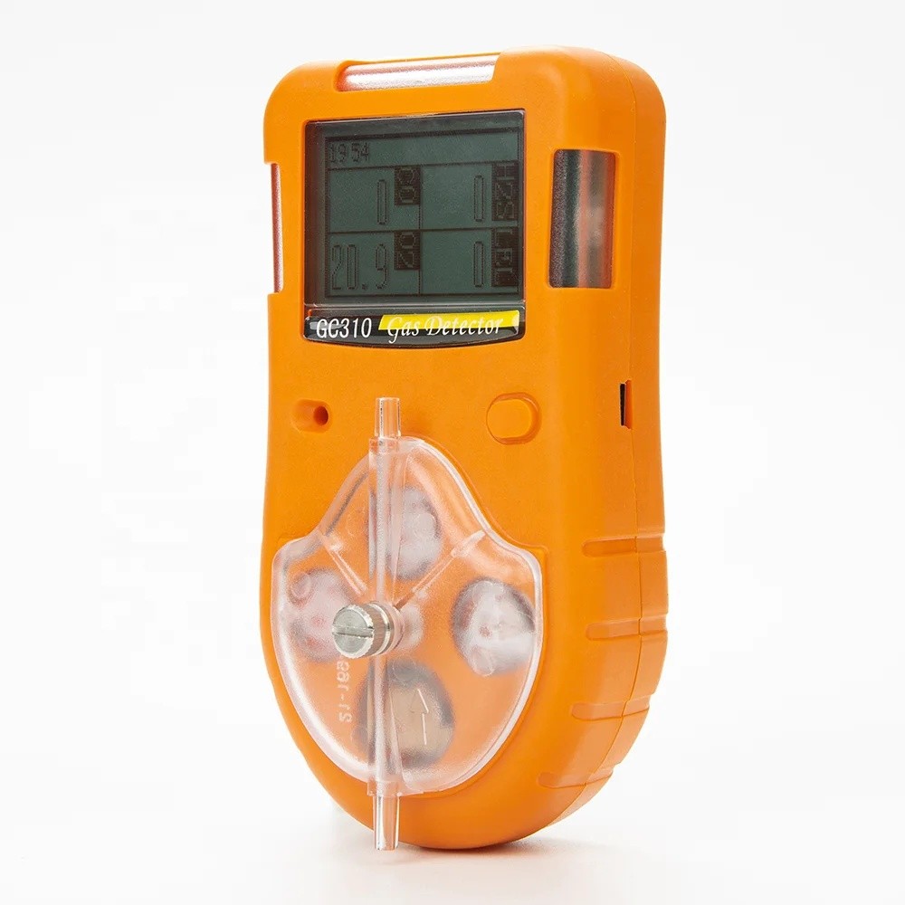 In stock GC310 Portable 4 Gas Meters Meters สําหรับ CH4,CO,02 และ H2S(In stock)-&**