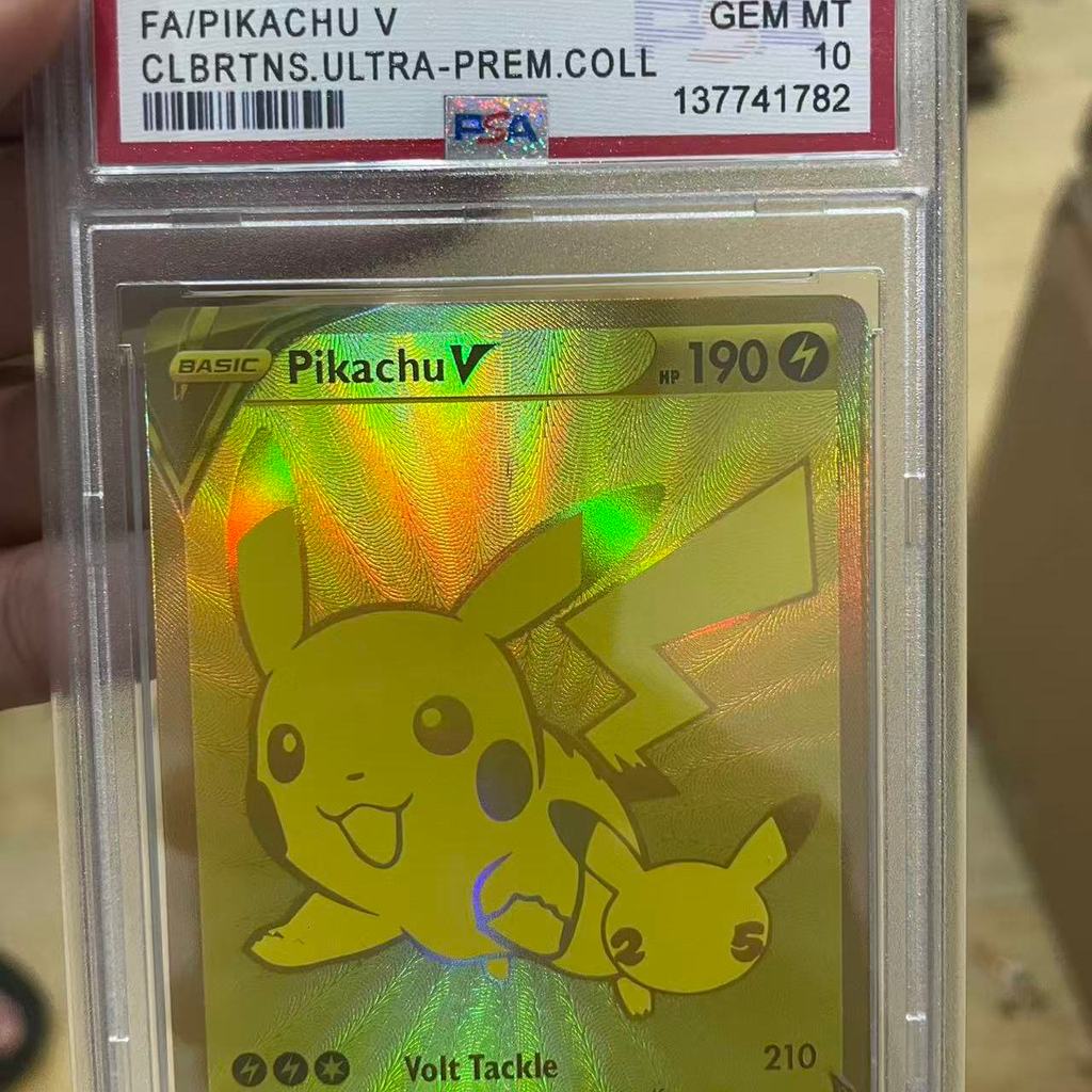 Pokémon Pokémon Card PTCG US Version 25th Anniversary Commemorative Card PSA Grade 10 Display Card B