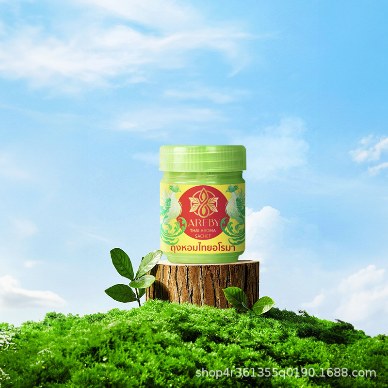 ประเทศไทย AREBY Plant Fragrance Tube แท่งดูดจมูก น้ํามันเย็น นักเรียน ขับรถ Sober Spirit08021463