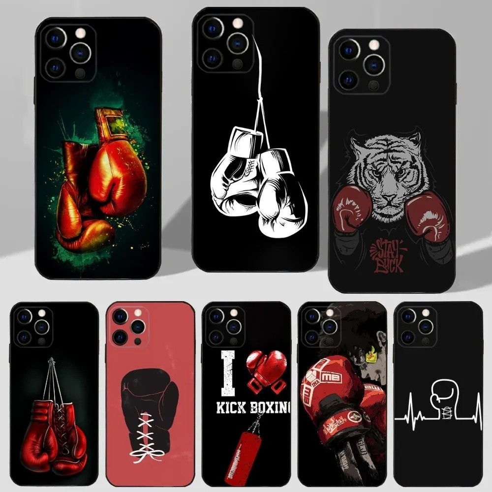 TP-1 นวมชกมวยเคสโทรศัพท์สําหรับ iPhone 16,15,14,13,12,11 Plus,Pro Max,XS,X,XR,SE,Mini,8,7 ซิลิโคนอ่อ