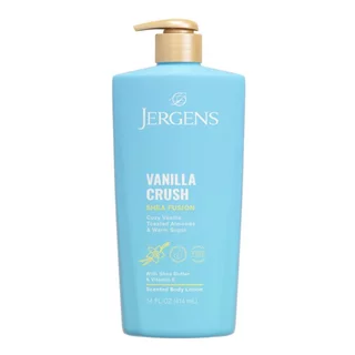 Jergens เจอร์เกนส์ บอดี้ โลชั่น วานิลลา ครัช เชีย ฟิวชั่น เซนเท็ด 414 มล.