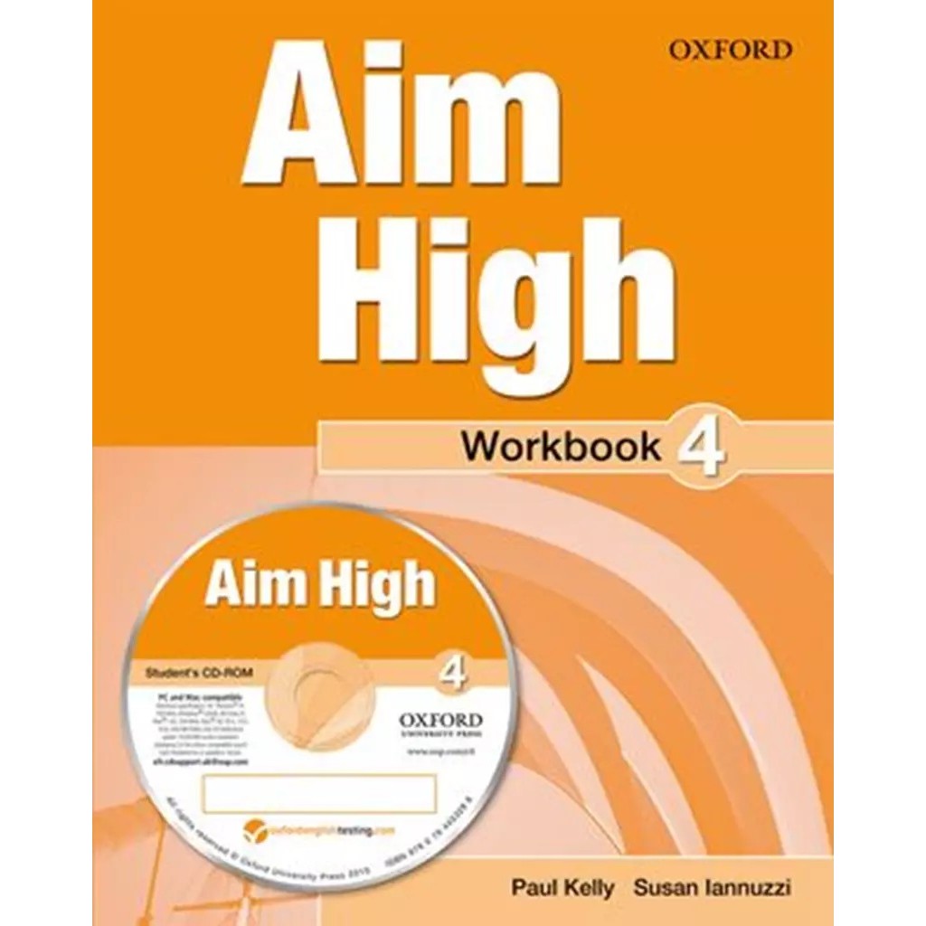 Se-ed (ซีเอ็ด) : หนังสือ Aim High 4 : Workbook +CD (P)