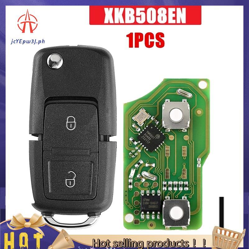 jcyepw3j สําหรับ XKB508EN รถระยะไกลสมาร์ทคีย์ 2 ปุ่ม Fob B5 สไตล์สําหรับ VVDI Key เครื่องมือ