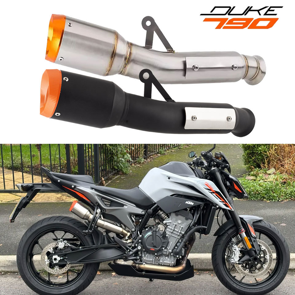 Fit สําหรับ KTM DUKE 790 DUKE 890 รถจักรยานยนต์ไอเสียระบบ Escape 790 DUKE ไอเสีย duke 890 ท่อไอเสีย