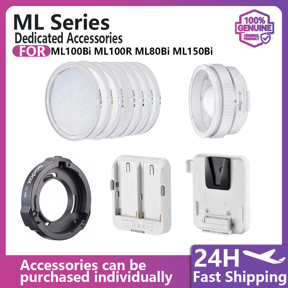 ML100Bi, ML100R, ML80Bi, ML150Bi Fill Light, Zoom NPF Adapter Accessories, Magnetic Soft Focus Adjus