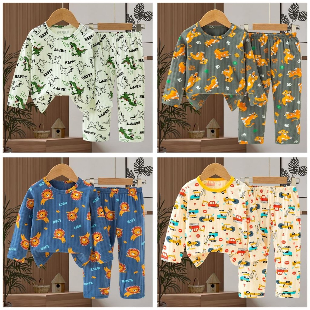 ชุดเทปยาว BOY SERIES - CO TODDLER KIDS JUNIOR JJSB PAJAMAS