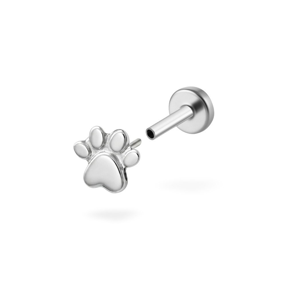 Pawsome Titanium Flatback Earring (1ชิ้น)