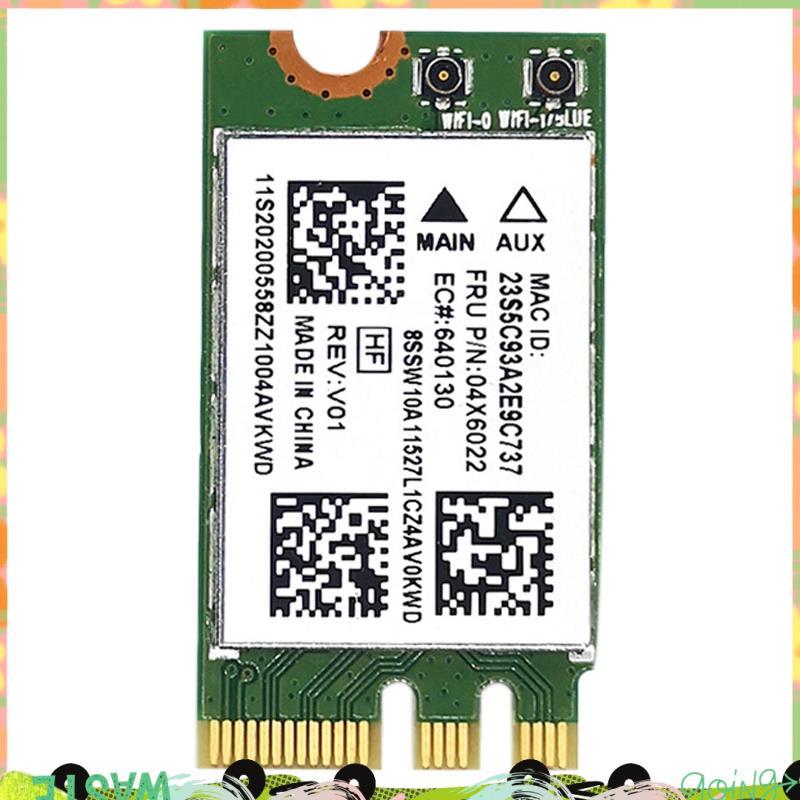 QCNFA335 การ์ดเครือข่ายไร้สาย,อินเทอร์เฟซ NGFF M2 4.0 การ์ดเครือข่ายไร้สายบลูทูธระบบรองรับ Win7/Win8