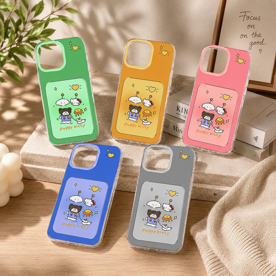 HP น่ารักการ์ตูนลูกสุนัข Kitty เคสโทรศัพท์สําหรับ POCO X7 - X7 PRO - X6 - X6 PRO - X5 - X5 PRO - X3 