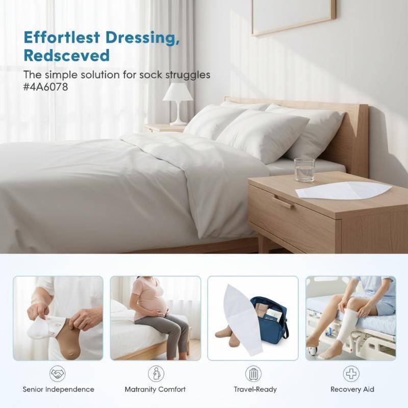 Monnygo Easy Slide Applicator สําหรับผู้สูงอายุออกแบบมาสําหรับ Qui Open Toepression So Applicator TH