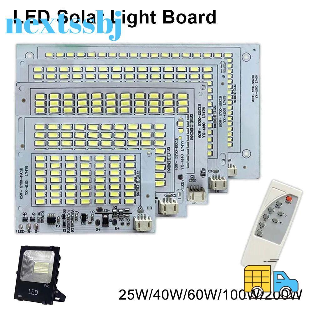 NEXTSTH 1 ชิ้นแหล่งกําเนิดแสงแผง, 25/40/60/100/250 วัตต์แสงสีขาว LED Light Board, ความสว่างสูงพร้อมรีโมทคอนโทรล SMD5730 รีโมทคอนโทรล Floodlight