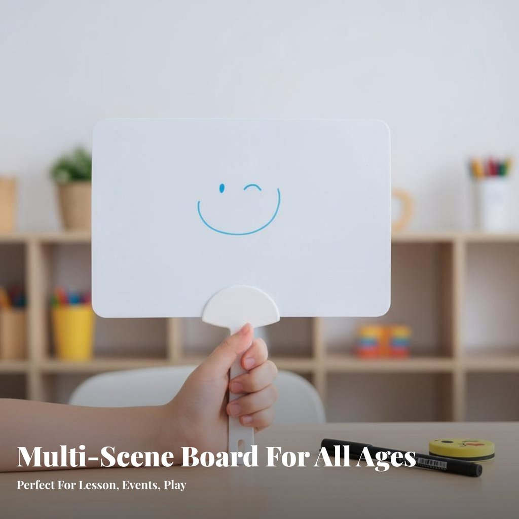 Erasable Drywipe-clean Answer Paddle Rewritable Dry ipe-clean Answer Paddle นํากลับมาใช้ใหม่สําหรับเ
