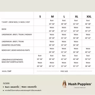 Hush puppies Underwear หมวกผู้ชาย Fashion รุ่น HU HUCP1002 Cap