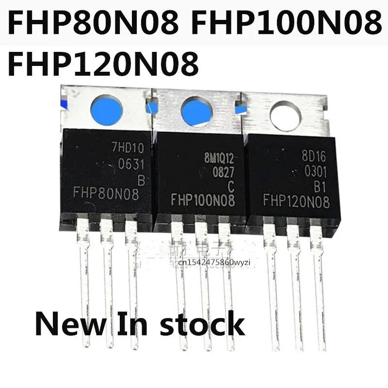 ต้นฉบับ 5 ชิ้น/ FHP80N08 FHP100N08 MOS TO-220 ใหม่ในสต็อก จุดใหม่เอี่ยม คุณภาพสูง